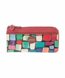 Jocomomola（ホコモモラ）の「配色アートデザインスリム長財布（財布）」