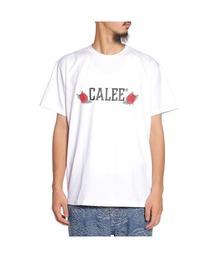 CALEE(�L�����[)��STRETCH CALEE ROSE LOGO TEE(T�V���c/�J�b�g�\�[)