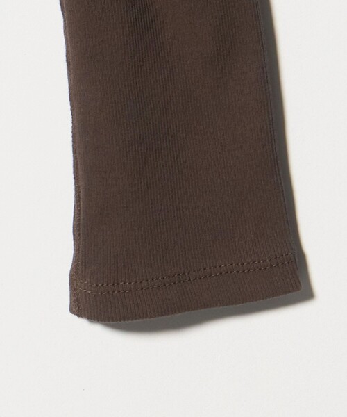 BEAUTY&YOUTH UNITED ARROWS（ビューティーアンドユースユナイテッドアローズ）の「コットンリブ リボンギャザーカットソー（Tシャツ/カットソー・レディース・ダークブラウン/オフホワイト/ブラック・FREE）」の19枚目の写真