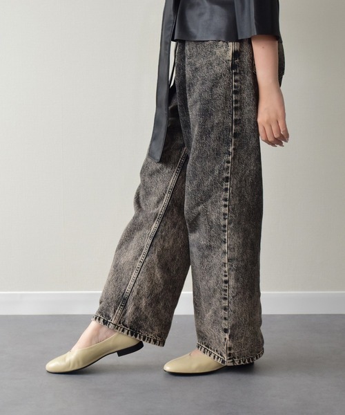 inter-chaussures（インターショシュール）の「【INTER-CHAUSSURES】ラウンドトウセンターシームパンプス(I51510)（パンプス・レディース・ベージュ/ブラック系その他/ブラック・36/37）」の11枚目の写真