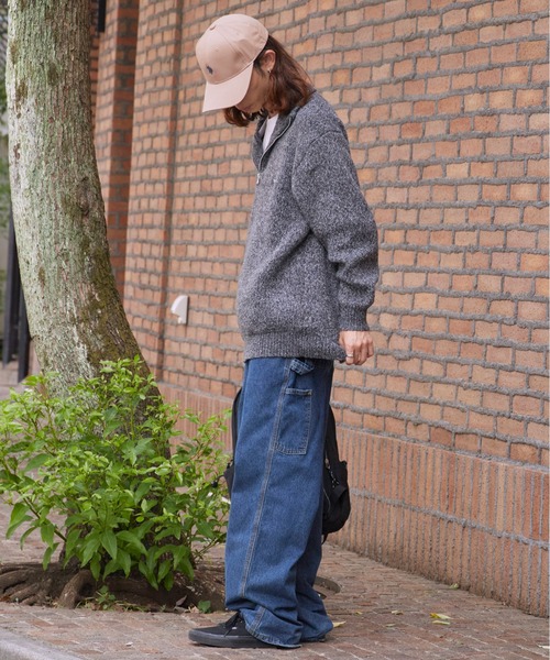U.S. POLO ASSN.(ユーエスポロアッスン)の「U.S. POLO ASSN./ユーエスポロアッスン メランジハーフジップ 冬服(ニット/セーター・メンズ・ネイビー/オートミール/ブラック/グレー・LL/L/M)」の11枚目の写真