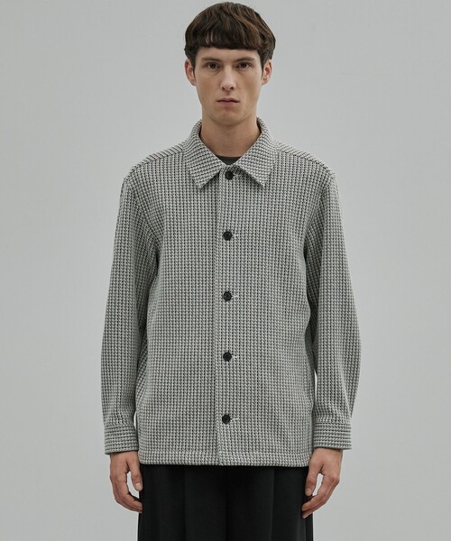 UNITED TOKYO（ユナイテッドトウキョウ）の「ラッセルツイードシャツ L/S（シャツ/ブラウス・メンズ・ブラウン/ベージュ/オフホワイト・1/2）」の8枚目の写真