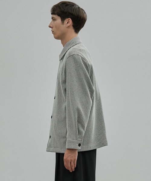 UNITED TOKYO（ユナイテッドトウキョウ）の「ラッセルツイードシャツ L/S（シャツ/ブラウス・メンズ・ブラウン/ベージュ/オフホワイト・1/2）」の9枚目の写真