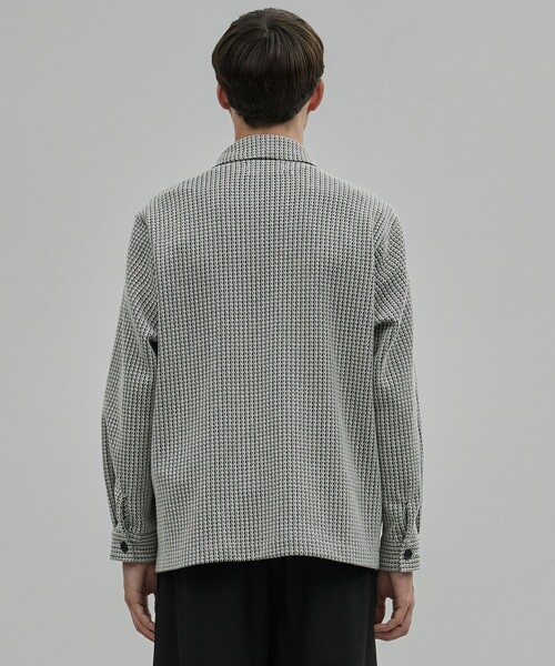 UNITED TOKYO（ユナイテッドトウキョウ）の「ラッセルツイードシャツ L/S（シャツ/ブラウス・メンズ・ブラウン/ベージュ/オフホワイト・1/2）」の10枚目の写真