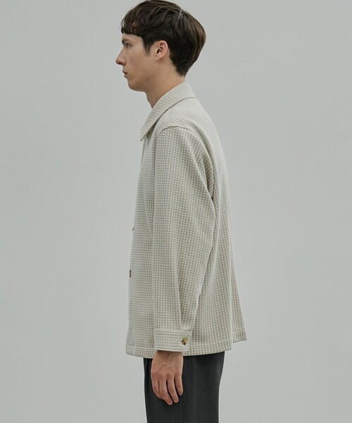 UNITED TOKYO（ユナイテッドトウキョウ）の「ラッセルツイードシャツ L/S（シャツ/ブラウス・メンズ・ブラウン/ベージュ/オフホワイト・1/2）」の13枚目の写真