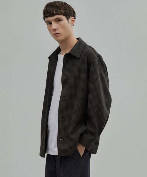 UNITED TOKYO（ユナイテッドトウキョウ）の「ラッセルツイードシャツ L/S（シャツ/ブラウス・メンズ・ブラウン/ベージュ/オフホワイト・1/2）」の16枚目の写真