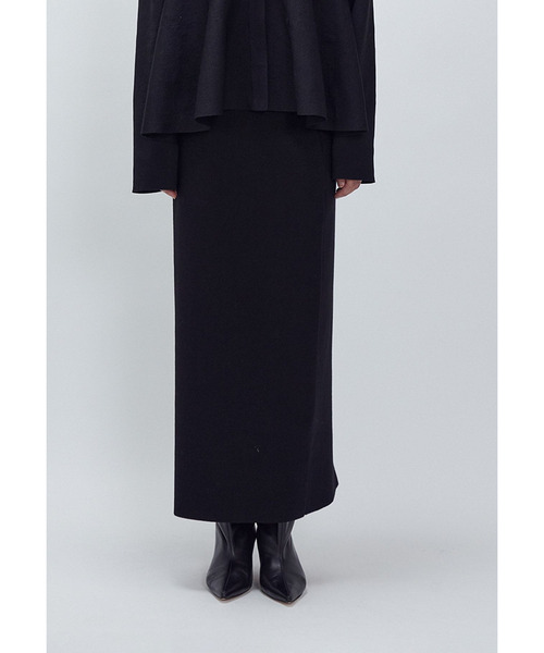 1er Arrondissement（プルミエアロンディスモン）の「ニットタイトスカート（スカート・レディース・ブラック系その他3・38/36）」の2枚目の写真