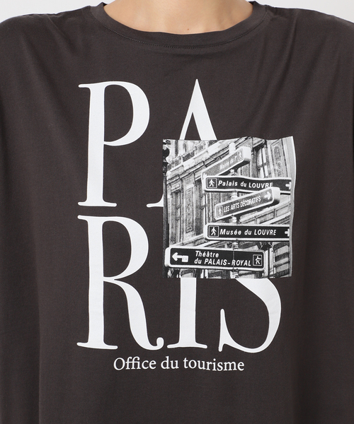 B.C STOCK(ベーセーストック)の「MCL/エムシーエル 別注 ロゴ L/S TEE(Tシャツ/カットソー・レディース・ホワイト系その他/ホワイト/ブラック系その他/ブラック・FREE)」の11枚目の写真
