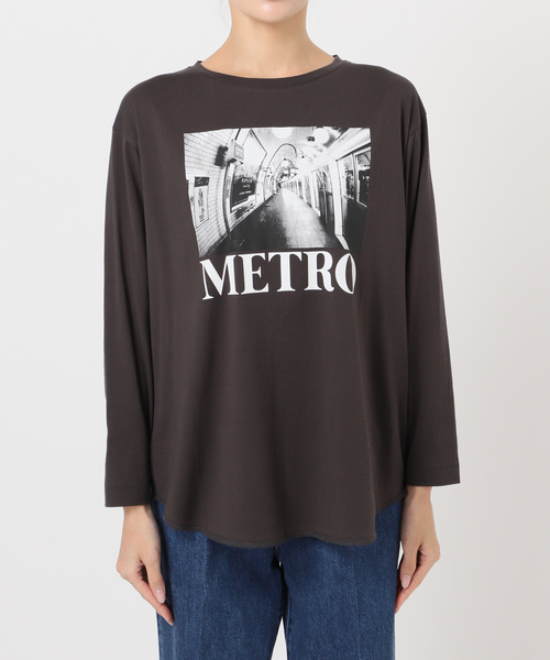 B.C STOCK(ベーセーストック)の「MCL/エムシーエル 別注 ロゴ L/S TEE(Tシャツ/カットソー・レディース・ホワイト系その他/ホワイト/ブラック系その他/ブラック・FREE)」の13枚目の写真
