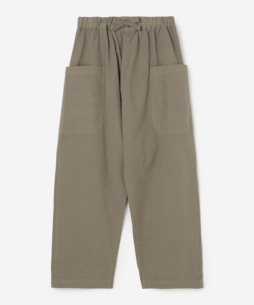 ORCIVAL（オーシバル）の「ORCIVAL | コットンツイル ワイドイージーパンツ WOMEN（その他パンツ・レディース・モカ/レッド/イエロー/ブラック・1）」の2枚目の写真