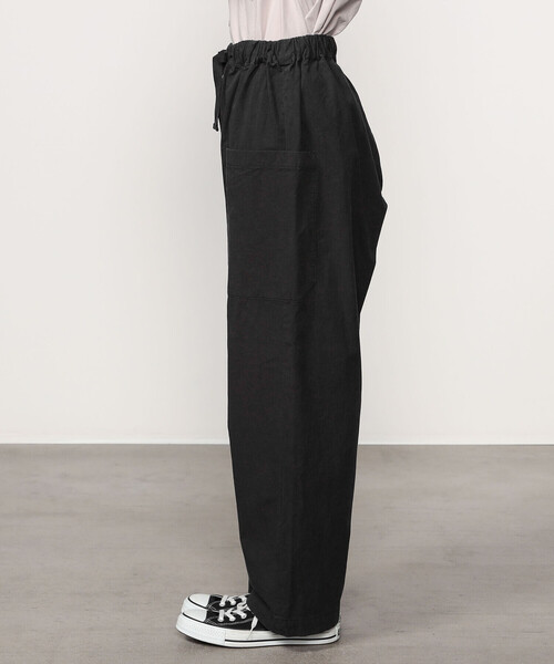 ORCIVAL（オーシバル）の「ORCIVAL | コットンツイル ワイドイージーパンツ WOMEN（その他パンツ・レディース・モカ/レッド/イエロー/ブラック・1）」の14枚目の写真