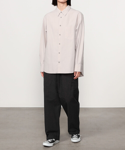 ORCIVAL（オーシバル）の「ORCIVAL | コットンツイル ワイドイージーパンツ WOMEN（その他パンツ・レディース・モカ/レッド/イエロー/ブラック・1）」の16枚目の写真