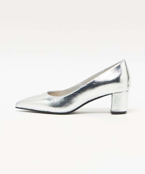SY UNITED ARROWS(シーユナイテッドアローズ)の「<SY> ポインテッドシック SM パンプス50↑(パンプス・レディース・シルバー/ブラック・23.5cm/24cm/25cm/22cm/24.5cm/22.5cm/23cm)」の2枚目の写真