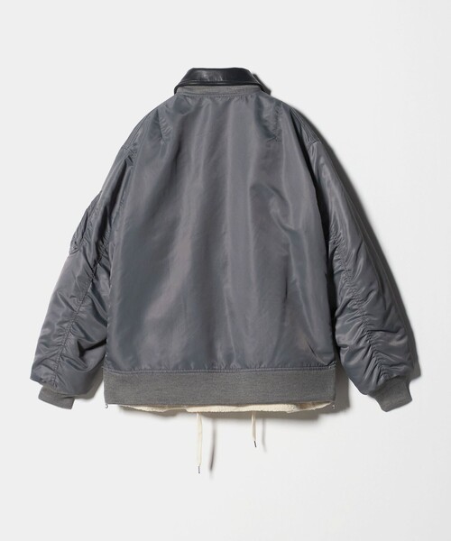 08sircus＞ボアライナー リバーシブルMA-1（MA-1）｜08sircus（ゼロ