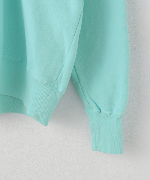 Kaptain Sunshine(キャプテン サンシャイン)の「KAPTAIN SUNSHINE /キャプテンサンシャイン Half Zipper Pullover KS25FCS06(スウェット・レディース・サックスブルー・FREE)」の5枚目の写真