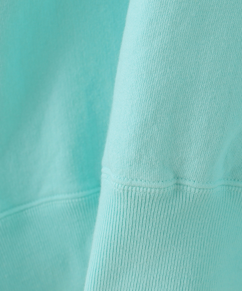 Kaptain Sunshine(キャプテン サンシャイン)の「KAPTAIN SUNSHINE /キャプテンサンシャイン Half Zipper Pullover KS25FCS06(スウェット・レディース・サックスブルー・FREE)」の9枚目の写真