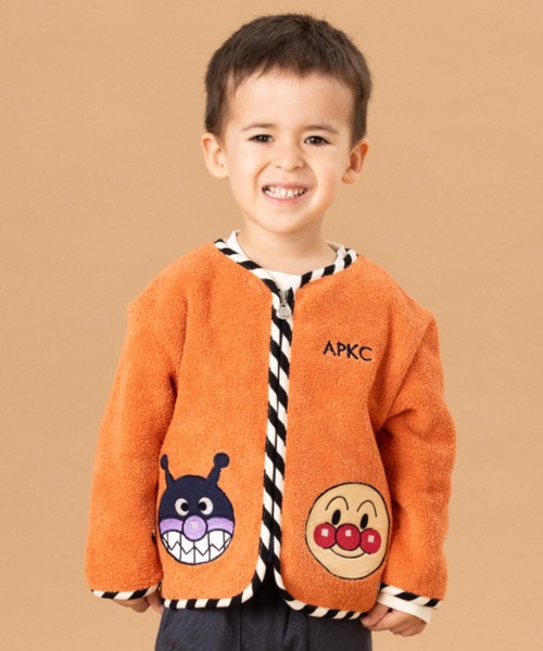 ボアジャケット（ノーカラージャケット）｜ANPANMAN KIDS COLLECTION