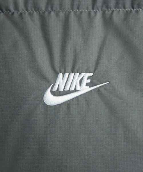 NIKE(ナイキ)の「ナイキ スポーツウェア クラブ メンズ Therma-FIT パファー ジャケット / Nike Sportswear Club Men's Therma-FIT Puffer Jacket IB2976-068 Iron Grey(ダウンジャケット/コート・メンズ・グレー系その他・M/L/XL/S/2XL)」の5枚目の写真
