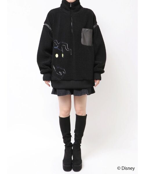 CALNAMUR（カルナムール）の「キングダムハーツ シャドウジッフPO（スウェット・レディース・ブラック・FREE）」の16枚目の写真