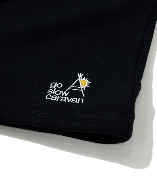 go slow caravan（ゴースローキャラバン）の「空紡糸裏毛 猫と麦酒 ヘムスピンドル クルースウェット（スウェット・メンズ・アイボリー/ブラック・SMALL/MEDIUM/LARGE/X-LARGE）」の15枚目の写真