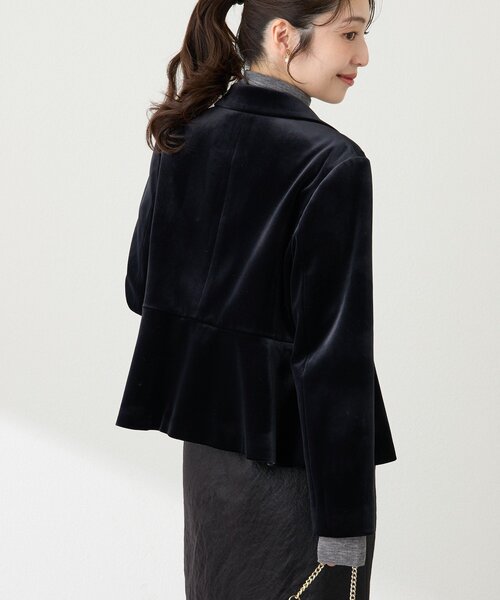 Chiakiラ ブティック ジャケット ≪通常販売≫track candy high neck jacket（トラック