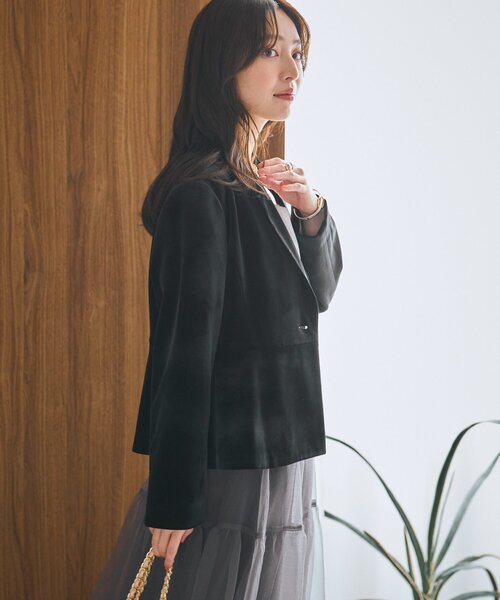 Chiakiラ ブティック ジャケット ≪通常販売≫track candy high neck jacket（トラック