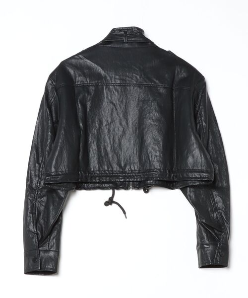 A'GEM/9 × .kom 『.KOM/ドットケーオーエム』 Y2K Faux Leather Short