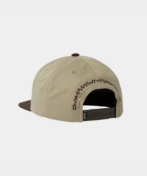 HUF（ハフ）の「HUF  DAZED SNAPBACK / ハフ（キャップ・メンズ・ナチュラル/ベージュ・O/S）」の4枚目の写真