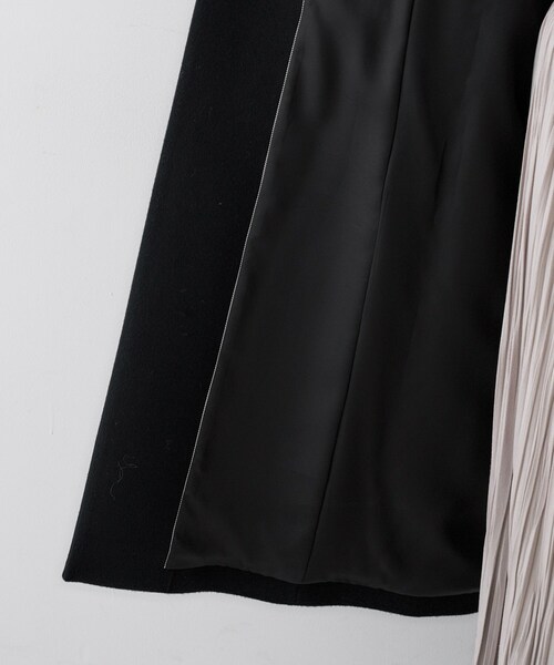UNTITLED（アンタイトル）の「【スタイリッシュ/オンオフ兼用】ウールチェスターコート（チェスターコート・レディース・チャコールグレー/ブラック/ベージュ・00/01/02/03/04/42/44/46/48/50）」の7枚目の写真