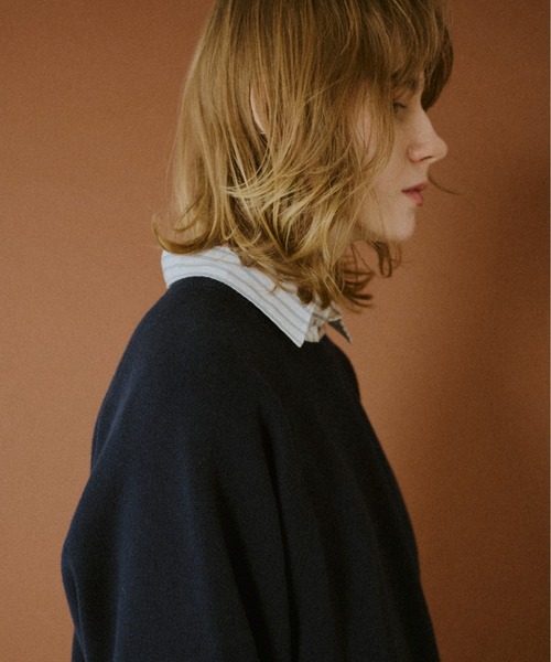 BROKEN BASE（ブロークンベース）の「Classic Soft Raglan Knit / クラシックソフトラグランニット（ニット/セーター・メンズ・ネイビー/チャコールグレー・MEDIUM/LARGE）」の17枚目の写真
