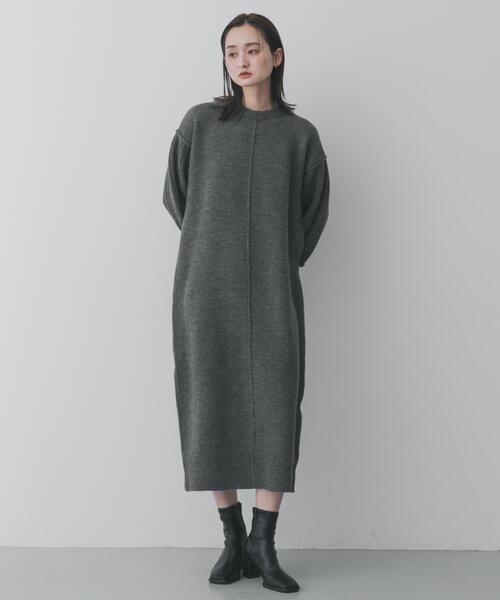 セール】センターシームサムホールニットワンピース（ワンピース