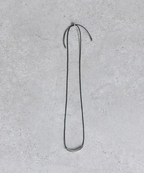 PUAL CE CIN（ピュアルセシン）の「メタルバーコードチョーカー（チョーカー・レディース・シルバー/ゴールド・FREE）」の6枚目の写真