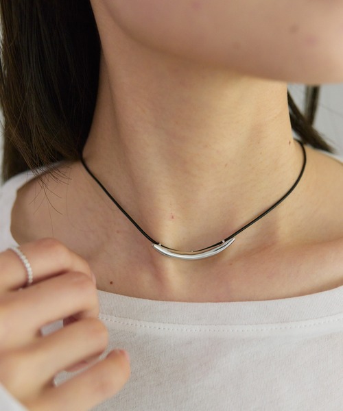 PUAL CE CIN（ピュアルセシン）の「メタルバーコードチョーカー（チョーカー・レディース・シルバー/ゴールド・FREE）」の10枚目の写真