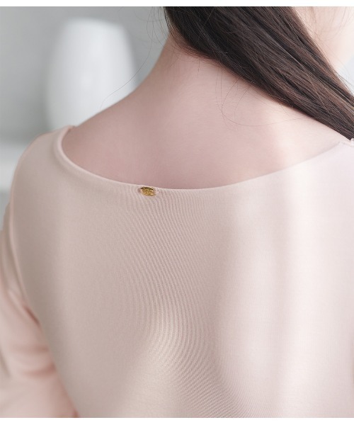 PEACH JOHN（ピーチジョン）の「ナイトブラ内蔵ＨＡＲＡマキパジャマ（長袖）（ルームウェア/パジャマ・レディース・ブラウン/ピンクベージュ・BC65/BC70/BC75/DE65/DE70/DE75）」の15枚目の写真