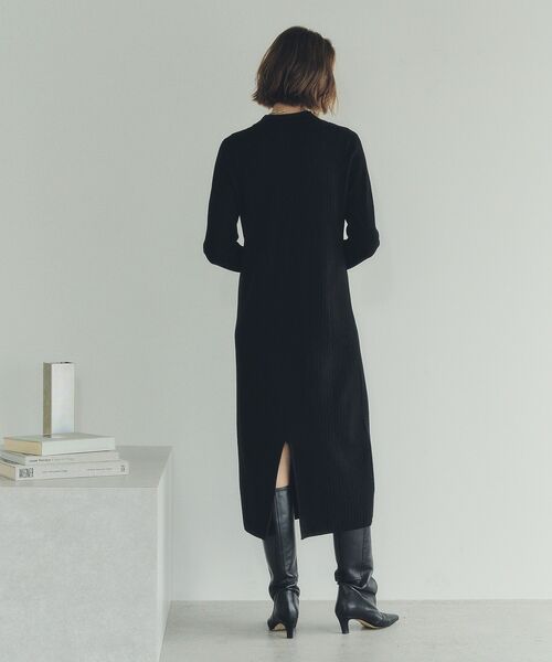 YECCA VECCA(イェッカヴェッカ)の「襟付きニットワンピース(ワンピース・レディース・モカ/ボルドー/ブラック・FREE)」の21枚目の写真