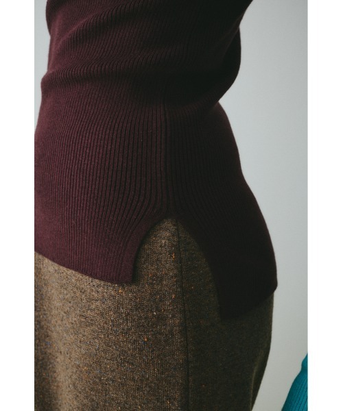 HeRIN.CYE（ヘリンドットサイ）の「Color block inner tops　　カラーブロックインナートップス（ニット/セーター・レディース・ホワイト系その他/グレー系その他/ブラウン系その他/ブラック系その他・FREE）」の19枚目の写真