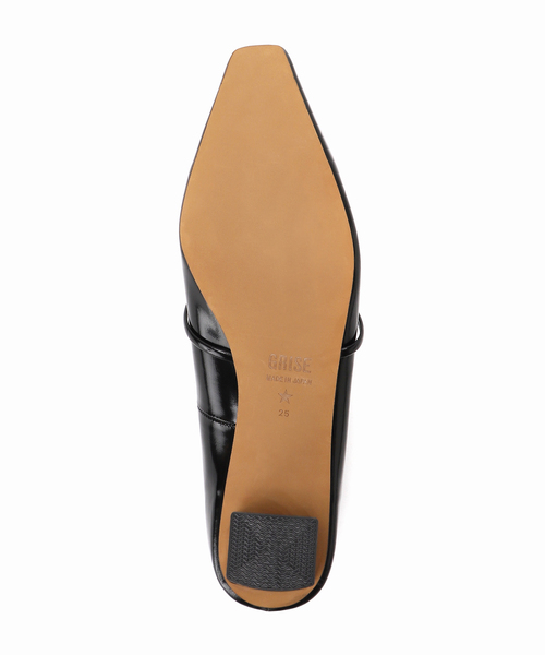 GRISE(グリーズ)の「GRISE4cmナロースクエアメタルTストラップパンプス(パンプス・レディース・ブラック/アイボリー/ゴールド・24.5cm/25cm/22cm/22.5cm/23cm/23.5cm/24cm)」の22枚目の写真