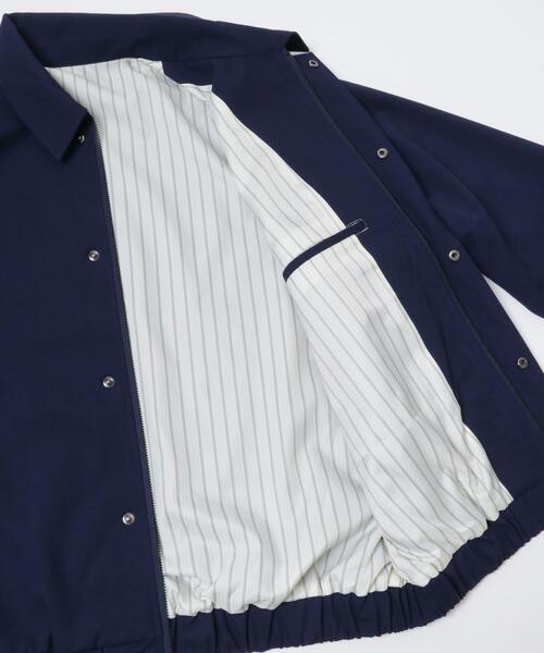 ITEMS URBANRESEARCH(アイテムズ アーバンリサーチ)の「Gabardine Zip Up Jacket(ブルゾン・メンズ・ブラック/チャコールグレー/ネイビー・MEDIUM/LARGE)」の15枚目の写真