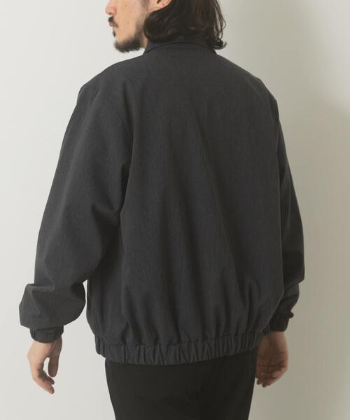 ITEMS URBANRESEARCH(アイテムズ アーバンリサーチ)の「Gabardine Zip Up Jacket(ブルゾン・メンズ・ブラック/チャコールグレー/ネイビー・MEDIUM/LARGE)」の19枚目の写真
