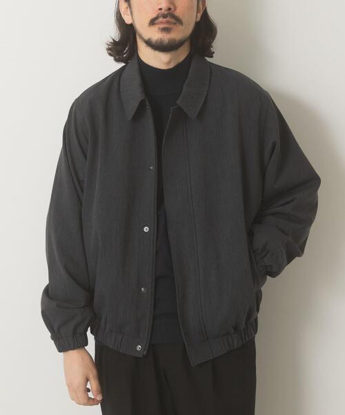 ITEMS URBANRESEARCH(アイテムズ アーバンリサーチ)の「Gabardine Zip Up Jacket(ブルゾン・メンズ・ブラック/チャコールグレー/ネイビー・MEDIUM/LARGE)」の21枚目の写真