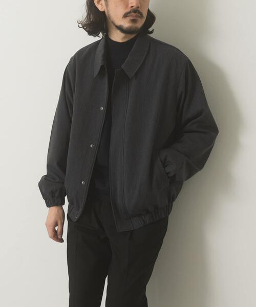 ITEMS URBANRESEARCH(アイテムズ アーバンリサーチ)の「Gabardine Zip Up Jacket(ブルゾン・メンズ・ブラック/チャコールグレー/ネイビー・MEDIUM/LARGE)」の22枚目の写真