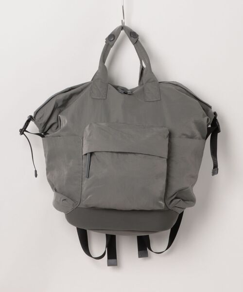 Scrap Book（スクラップブック）の「【Scrap Book】2WAYナイロンリュック（バックパック/リュック・レディース・ブラック/グレー/グレー系その他・FREE）」の7枚目の写真
