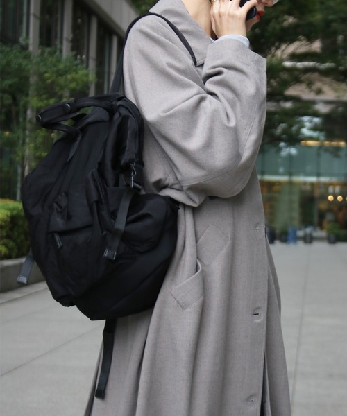 Scrap Book（スクラップブック）の「【Scrap Book】2WAYナイロンリュック（バックパック/リュック・レディース・ブラック/グレー/グレー系その他・FREE）」の5枚目の写真