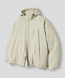 F.ILLUMINATE（フィルミネイト）の「Hiver Soir Hood Padding-Beige（ダウンジャケット/コート・メンズ）」