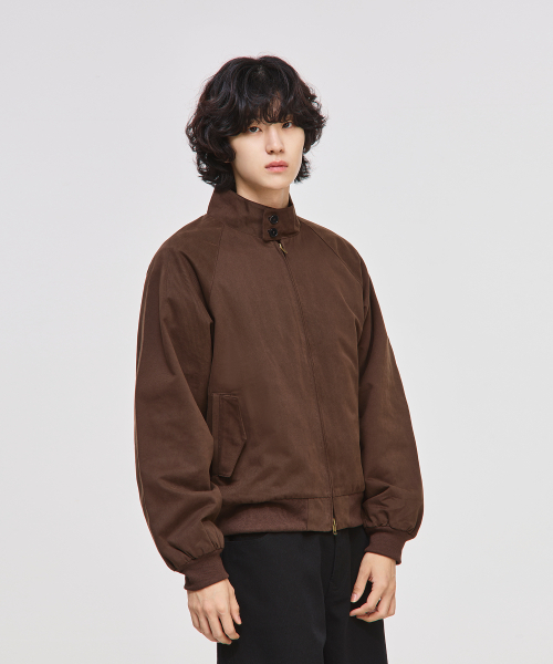 SIGNATURE（シグネチャ）の「コットンクロップヘリンボンジャケット[ブラウン]（ブルゾン・レディース・その他・MEDIUM/LARGE）」の2枚目の写真