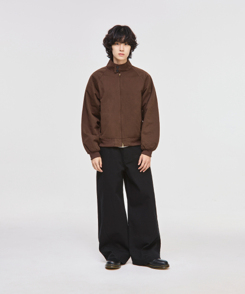 SIGNATURE（シグネチャ）の「コットンクロップヘリンボンジャケット[ブラウン]（ブルゾン・レディース・その他・MEDIUM/LARGE）」の5枚目の写真