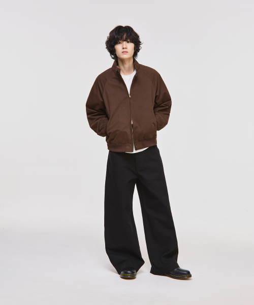 SIGNATURE（シグネチャ）の「コットンクロップヘリンボンジャケット[ブラウン]（ブルゾン・レディース・その他・MEDIUM/LARGE）」の6枚目の写真