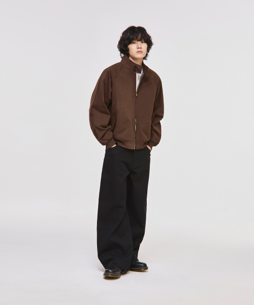 SIGNATURE（シグネチャ）の「コットンクロップヘリンボンジャケット[ブラウン]（ブルゾン・レディース・その他・MEDIUM/LARGE）」の7枚目の写真