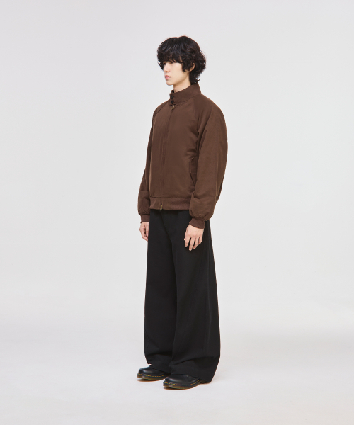 SIGNATURE（シグネチャ）の「コットンクロップヘリンボンジャケット[ブラウン]（ブルゾン・レディース・その他・MEDIUM/LARGE）」の9枚目の写真