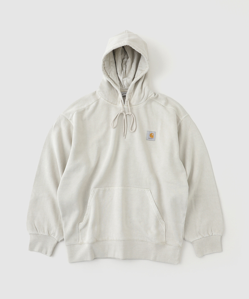Carhartt WIP（カーハートダブリューアイピー）の「CARHARTT WIP / カーハート ダブリューアイピー HOODED VISTA SWEATSHIRT（パーカー・メンズ・ブラウン/ホワイト系その他/ブラック・MEDIUM/SMALL）」の2枚目の写真